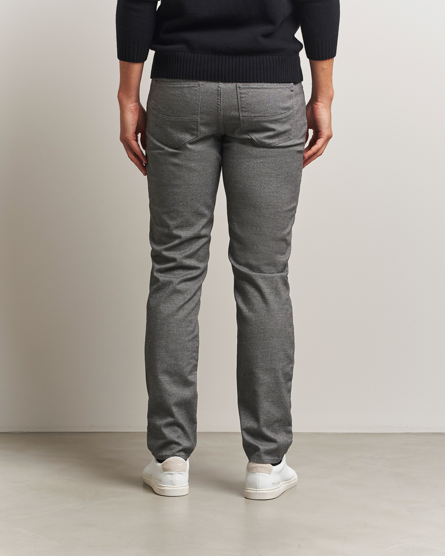 Heren | Broeken | Brax | Cadiz Woo.Look 5-Pocket Pants Graphit