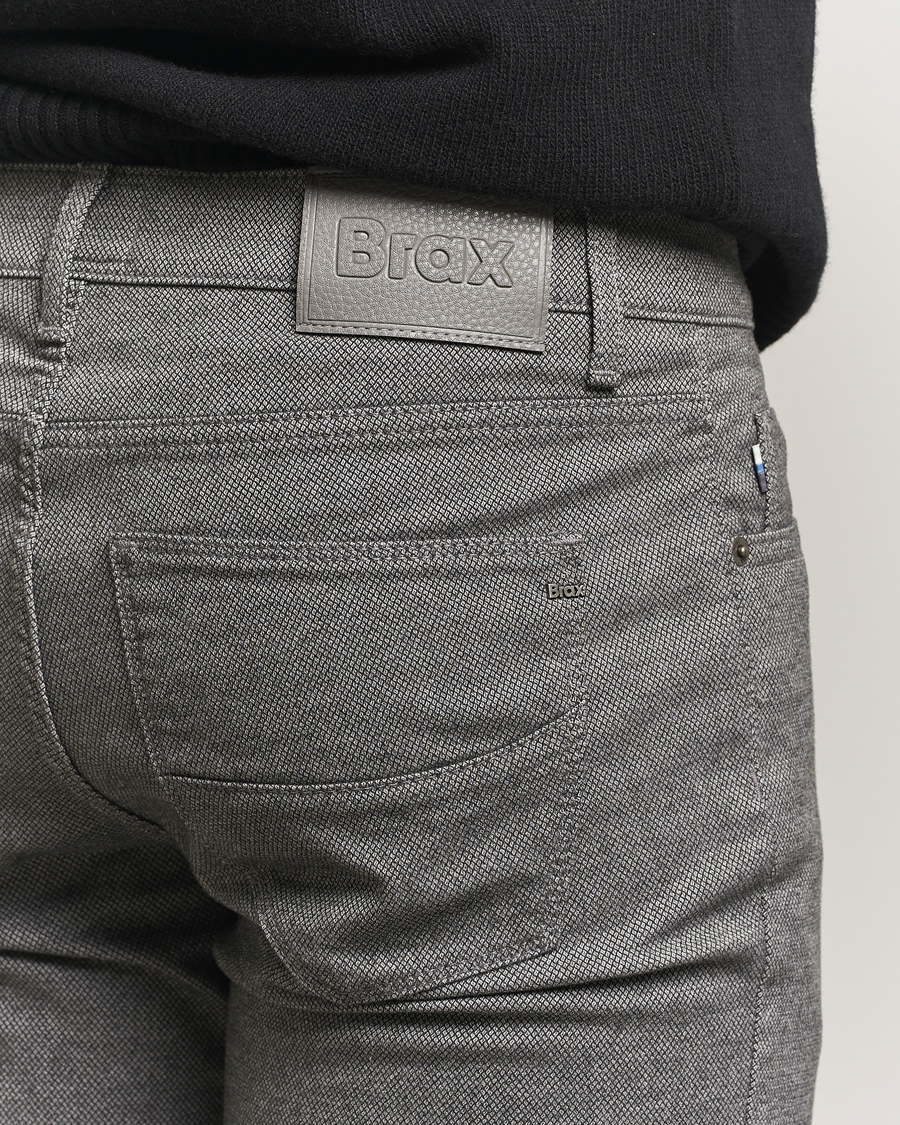Heren | Broeken | Brax | Cadiz Woo.Look 5-Pocket Pants Graphit