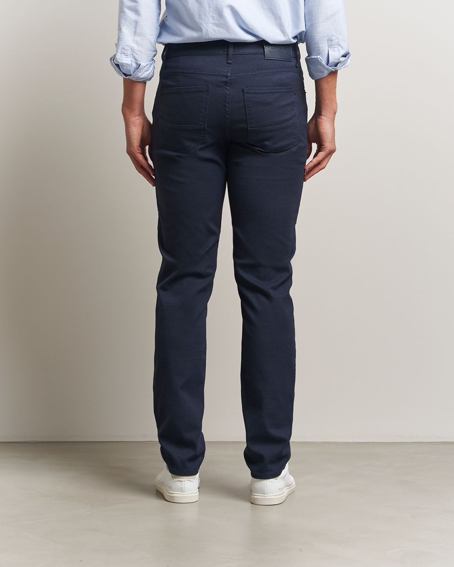 Heren | Broeken | Brax | Cadiz Woo.Look 5-Pocket Pants Universe Blue