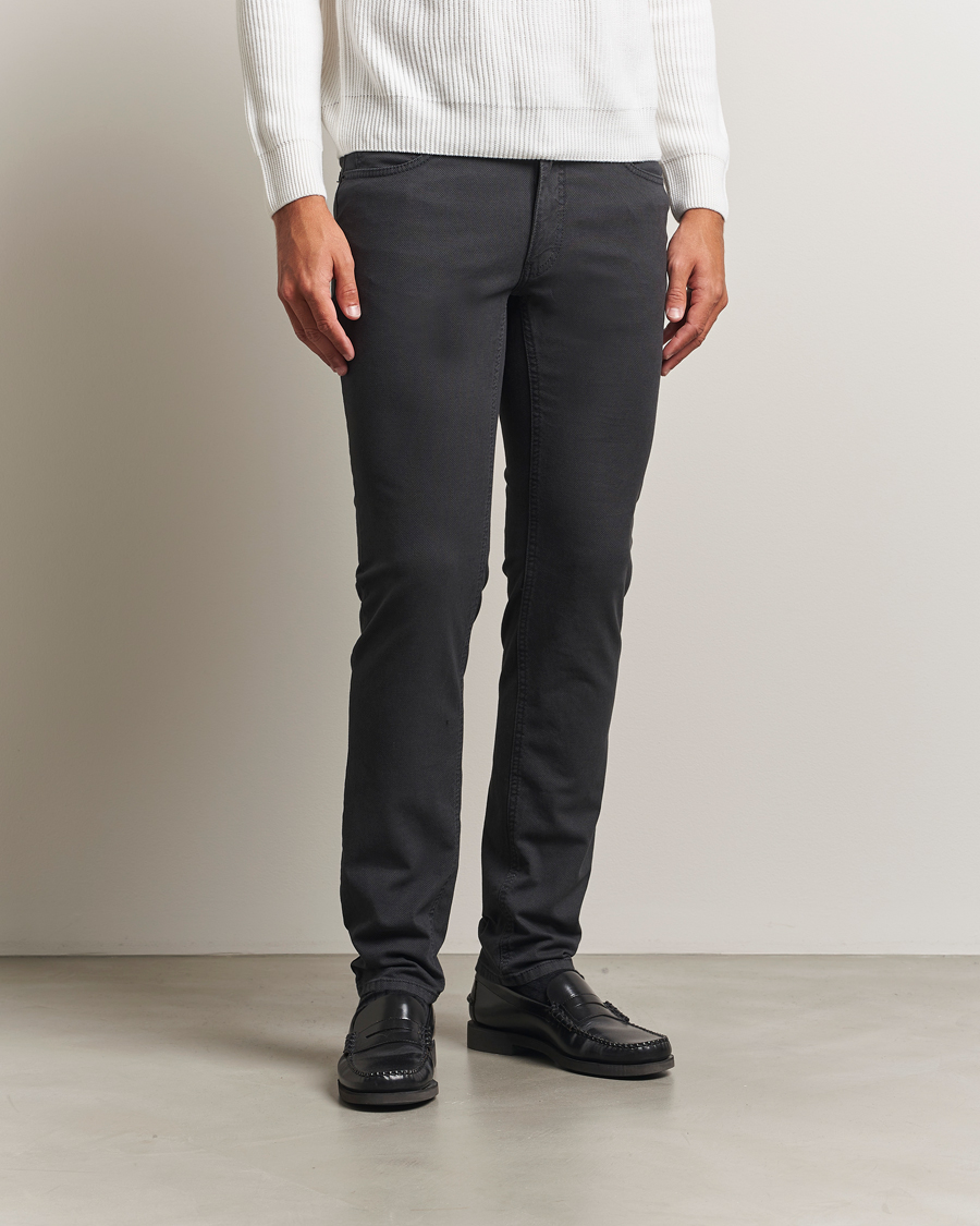 Heren | Broeken | Brax | Chuck Hi-Flex 5-Pocket Pants Elephant Grey