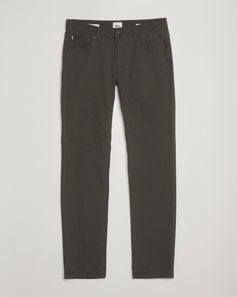 Heren | Broeken | Brax | Chuck Hi-Flex 5-Pocket Pants Olive