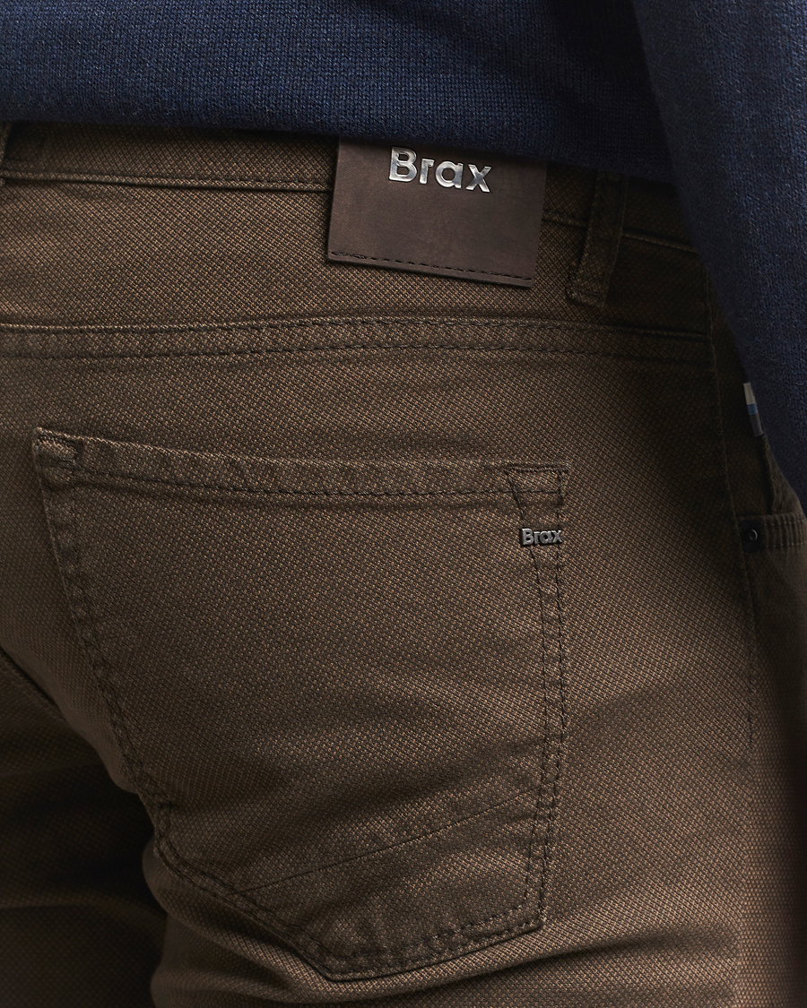 Heren | Broeken | Brax | Chuck Hi-Flex 5-Pocket Pants Nougat