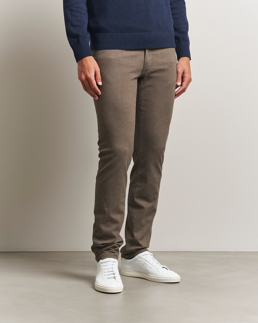 Heren | Broeken | Brax | Chuck Hi-Flex 5-Pocket Pants Walnut