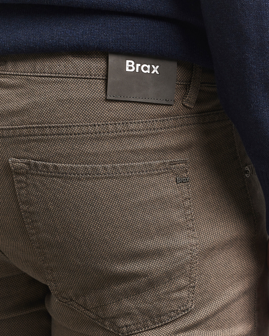 Heren | Broeken | Brax | Chuck Hi-Flex 5-Pocket Pants Walnut