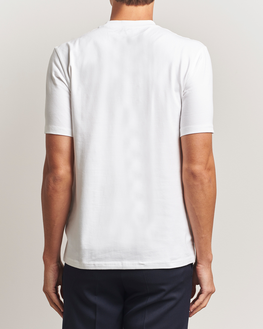 Heren | T-shirts | Bread & Boxers | High Neck T-Shirt White