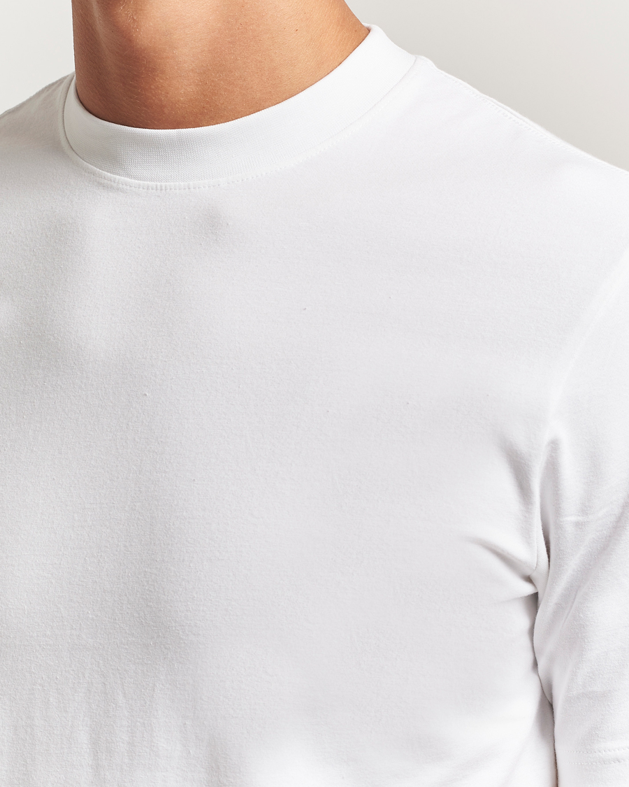 Heren | T-shirts | Bread & Boxers | High Neck T-Shirt White
