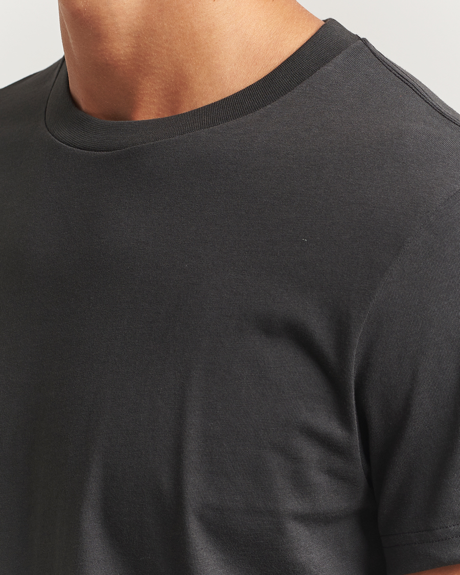 Heren | T-shirts | Bread & Boxers | Crew Neck Regular T-Shirt Charcoal