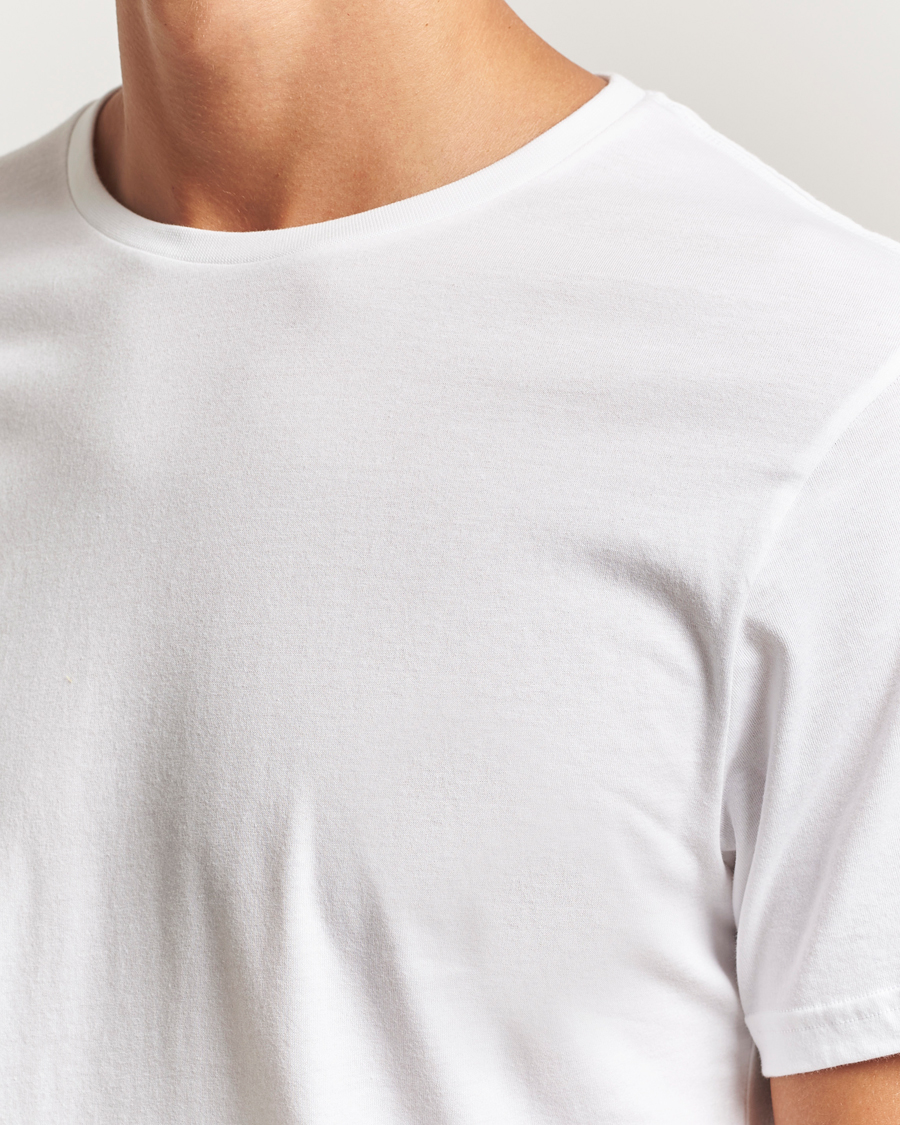 Heren | T-shirts | Bread & Boxers | 2-Pack Lightweight Cotton T-Shirt White