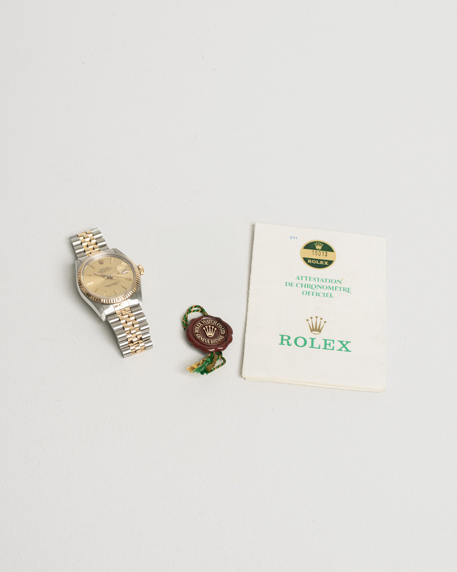 Heren | Rolex Pre-Owned Datejust 36 G/S | Rolex Pre-Owned | Datejust 36 G/S