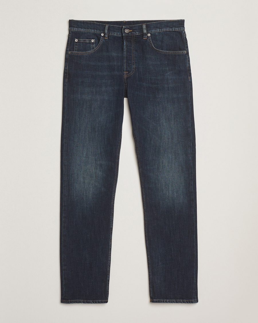 Heren | Jeans | Dondup | Icon Regular Fit Jeans Dark Blue