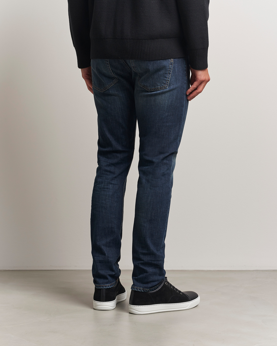 Heren | Jeans | Dondup | Icon Regular Fit Jeans Dark Blue