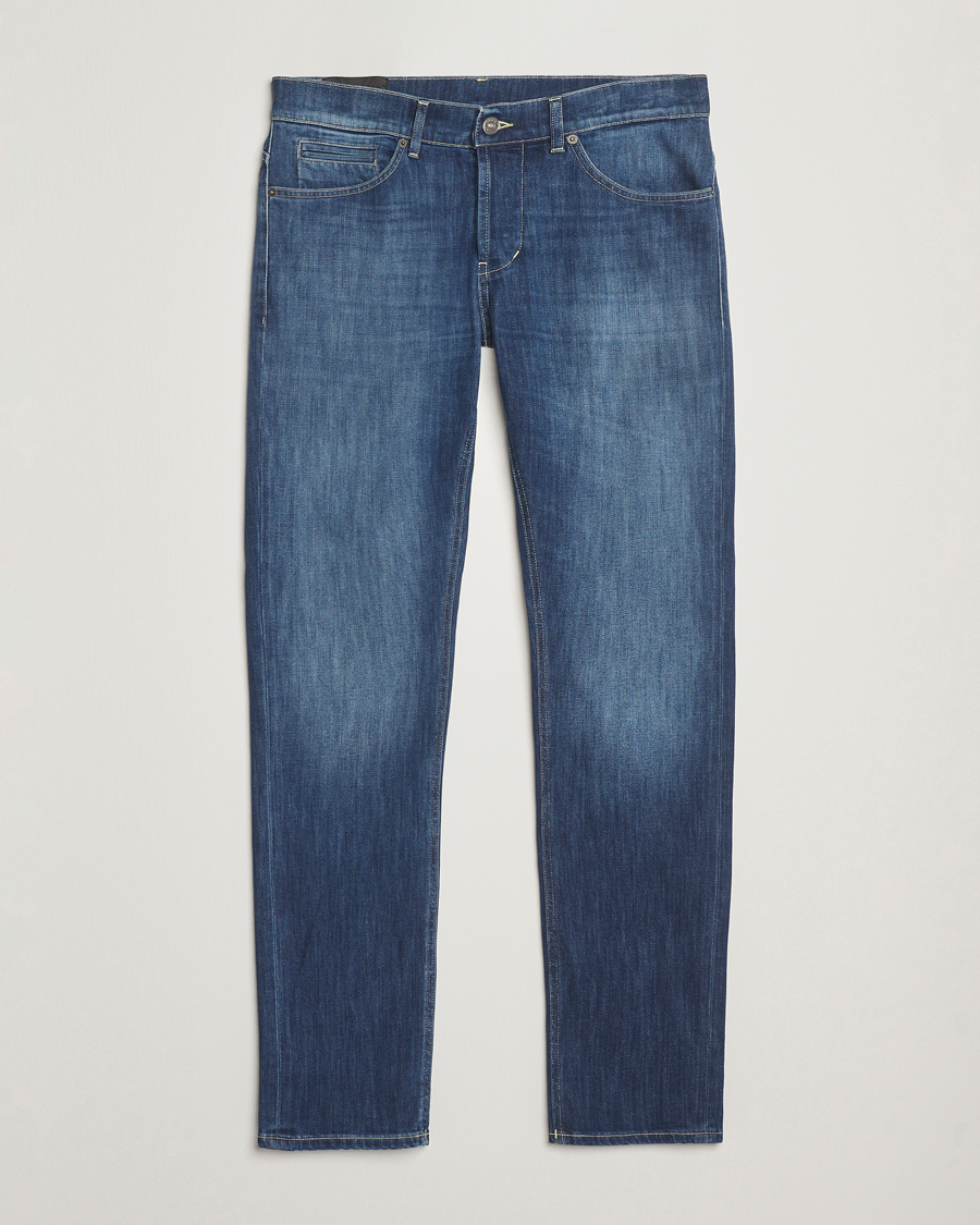 Heren | Jeans | Dondup | George Jeans Medium Blue