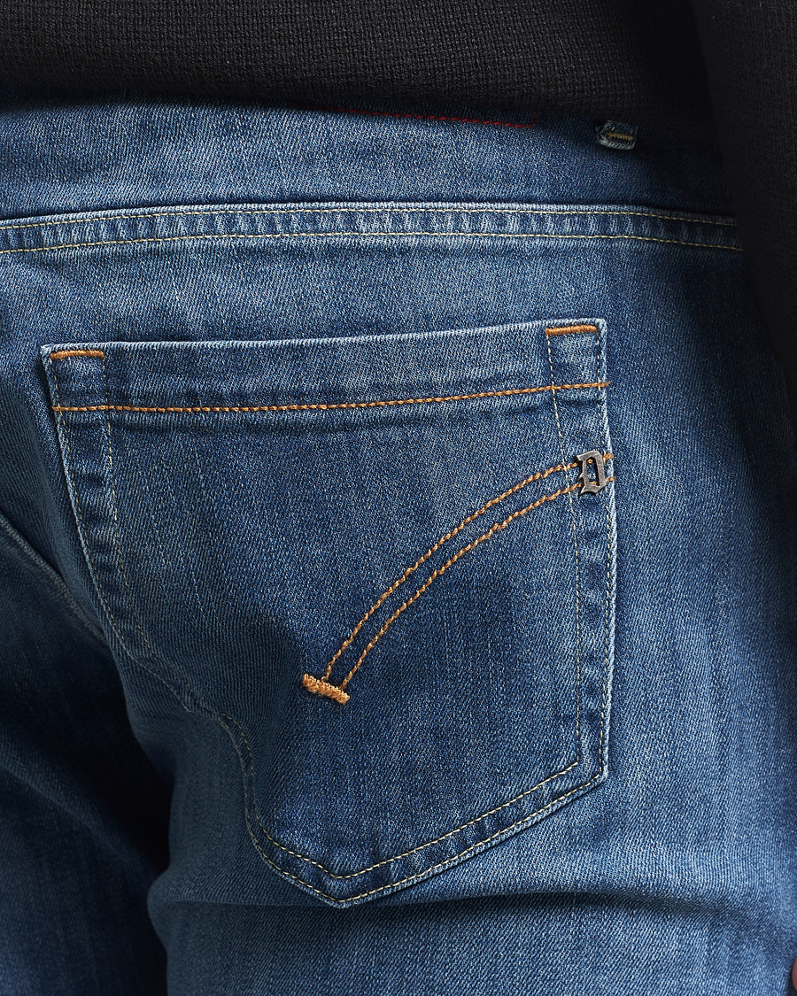 Heren | Jeans | Dondup | George Jeans Medium Blue