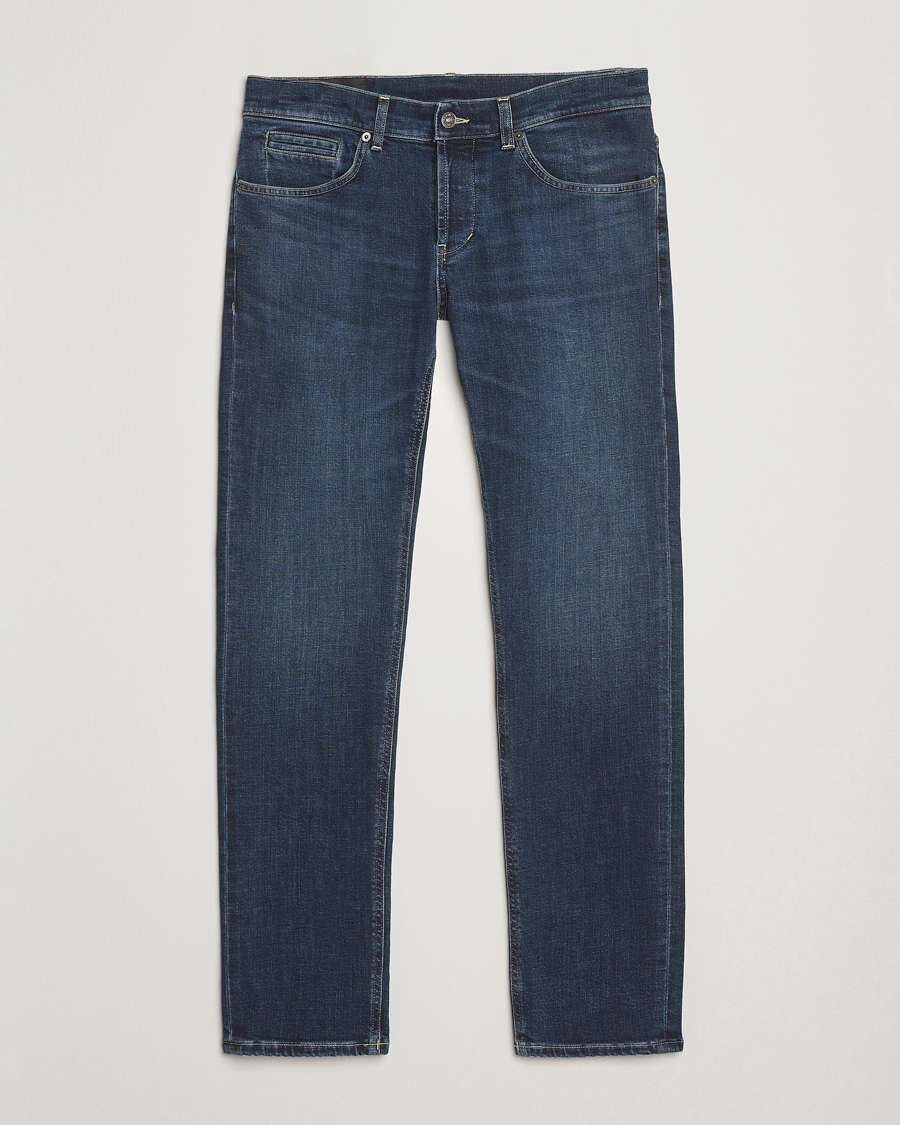 Heren | Broeken | Dondup | George Jeans Dark Blue