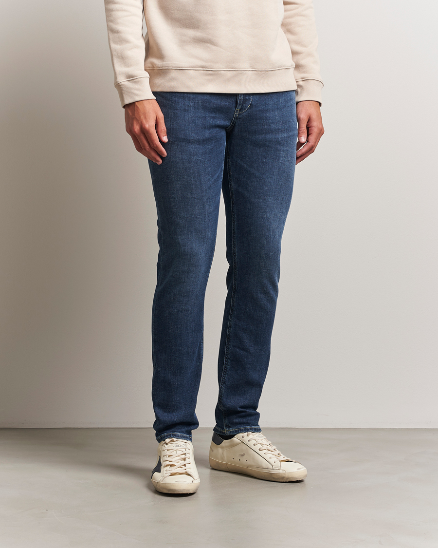 Heren | Broeken | Dondup | George Jeans Dark Blue