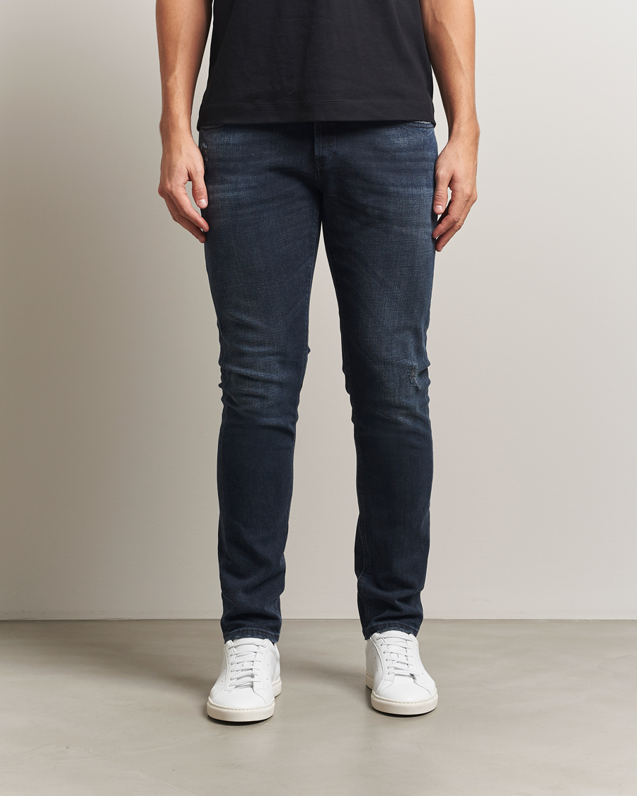 Heren | Jeans | Dondup | George Jeans Blue Black