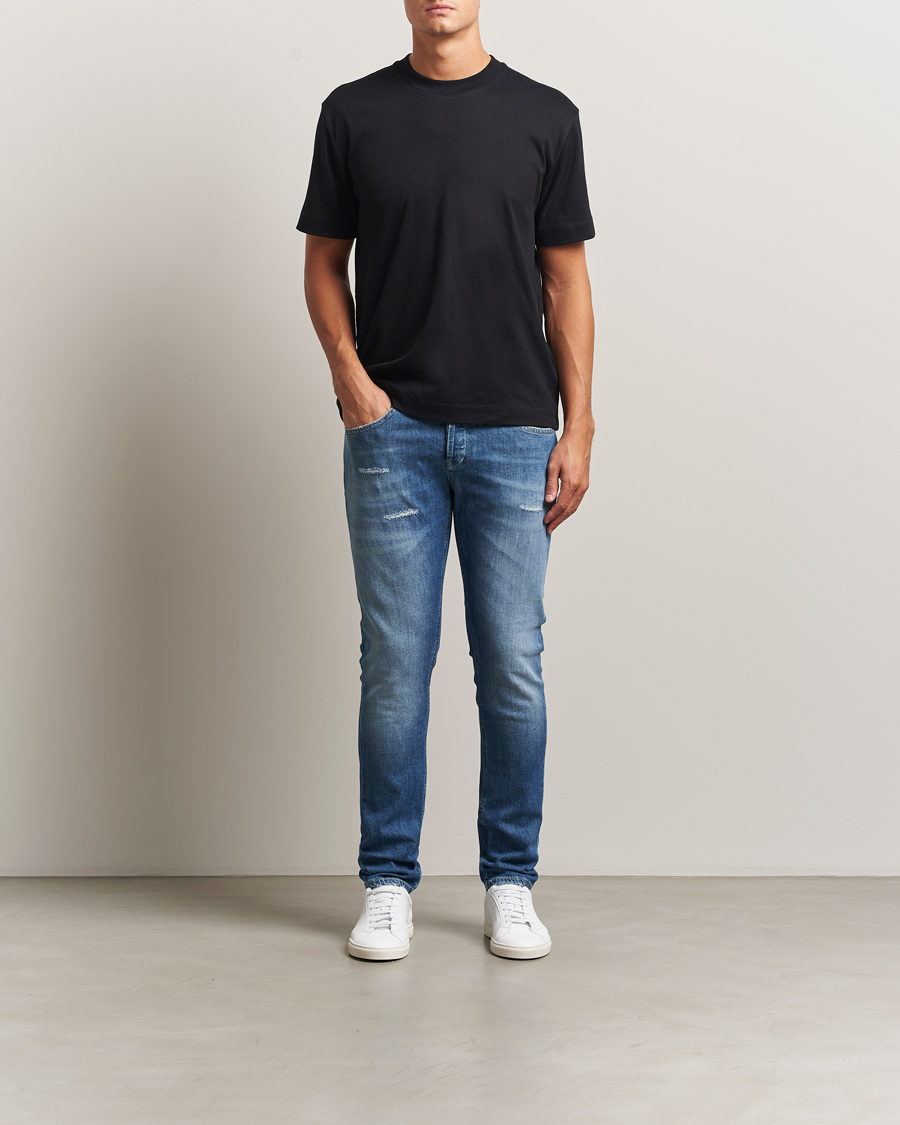 Heren | Jeans | Dondup | George Jeans Medium Blue