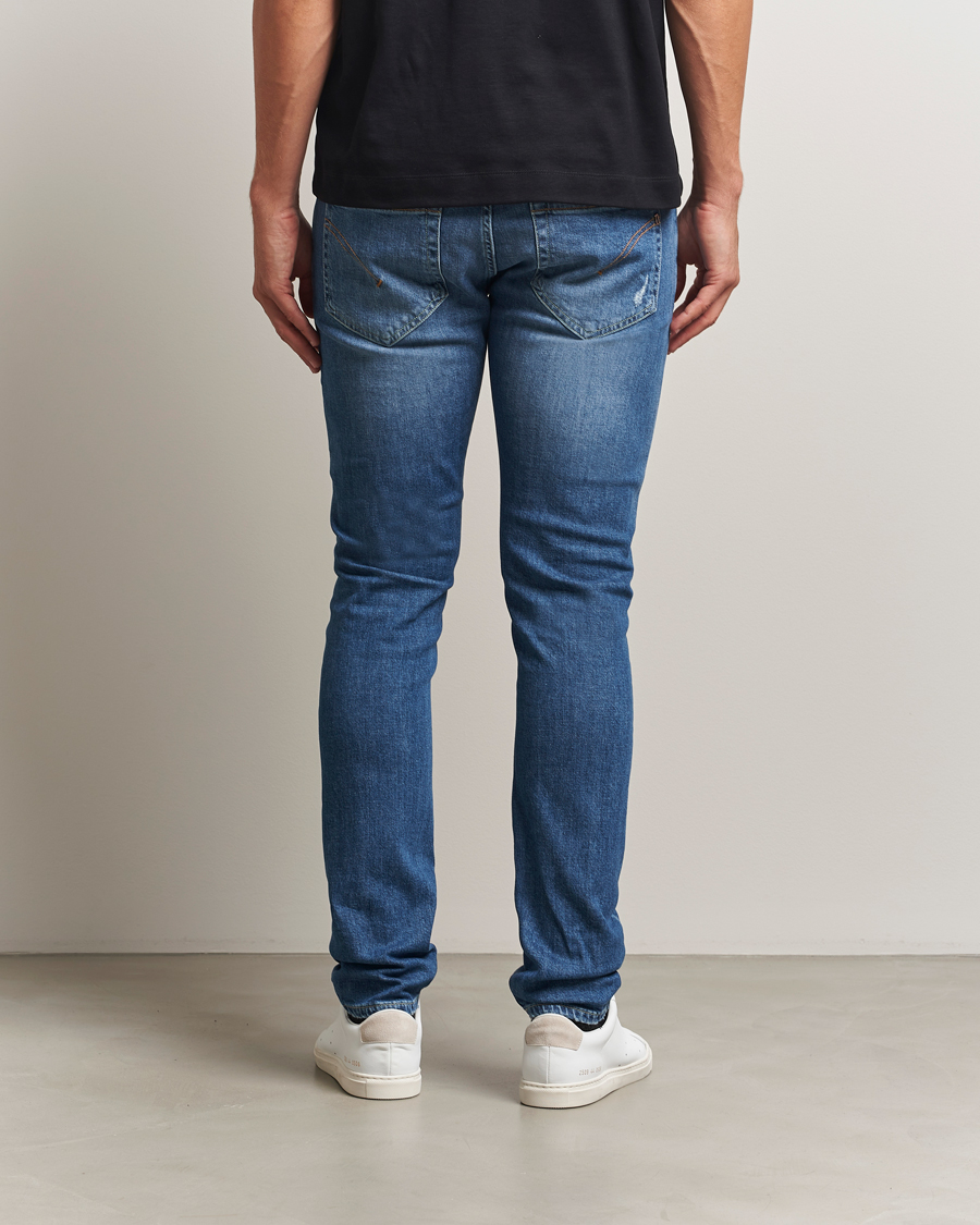 Heren | Jeans | Dondup | George Jeans Medium Blue