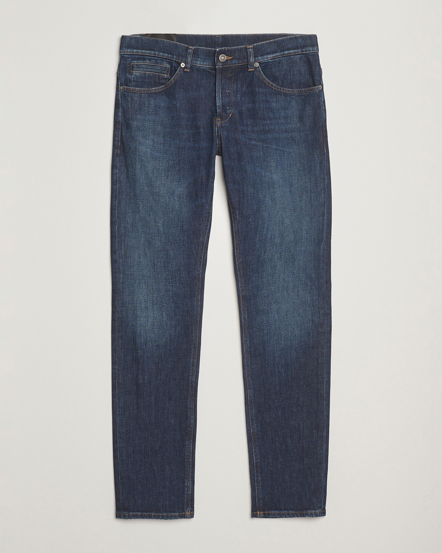 Heren | Broeken | Dondup | George Jeans Dark Blue