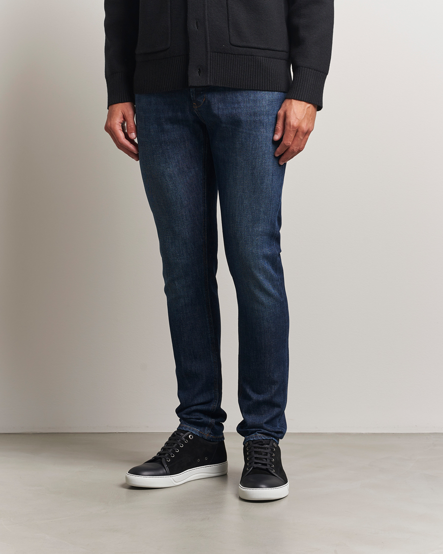 Heren | Broeken | Dondup | George Jeans Dark Blue