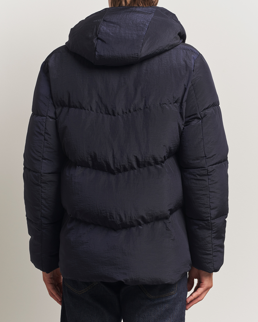 Heren | Jassen | Dondup | Puffy Hooded Down Jacket Navy