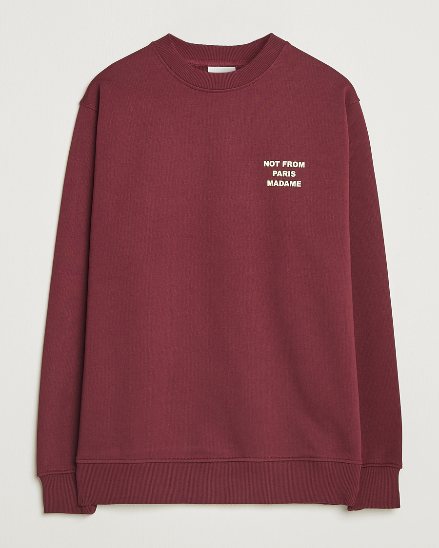 Heren | Truien | Drôle de Monsieur | Slogan Sweatshirt Wine