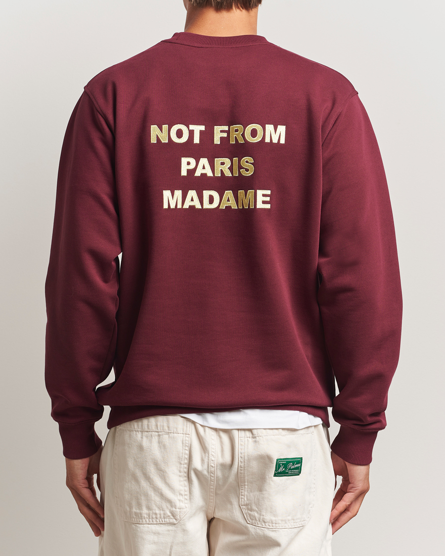 Heren | Truien | Drôle de Monsieur | Slogan Sweatshirt Wine