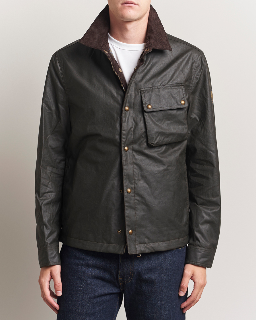 Heren | Jassen | Belstaff | Ground Wax Jacket Faded Olive