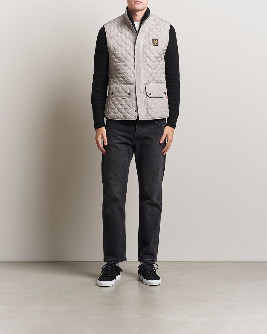 Heren | Gilets | Belstaff | Icon Gilet Cement Grey