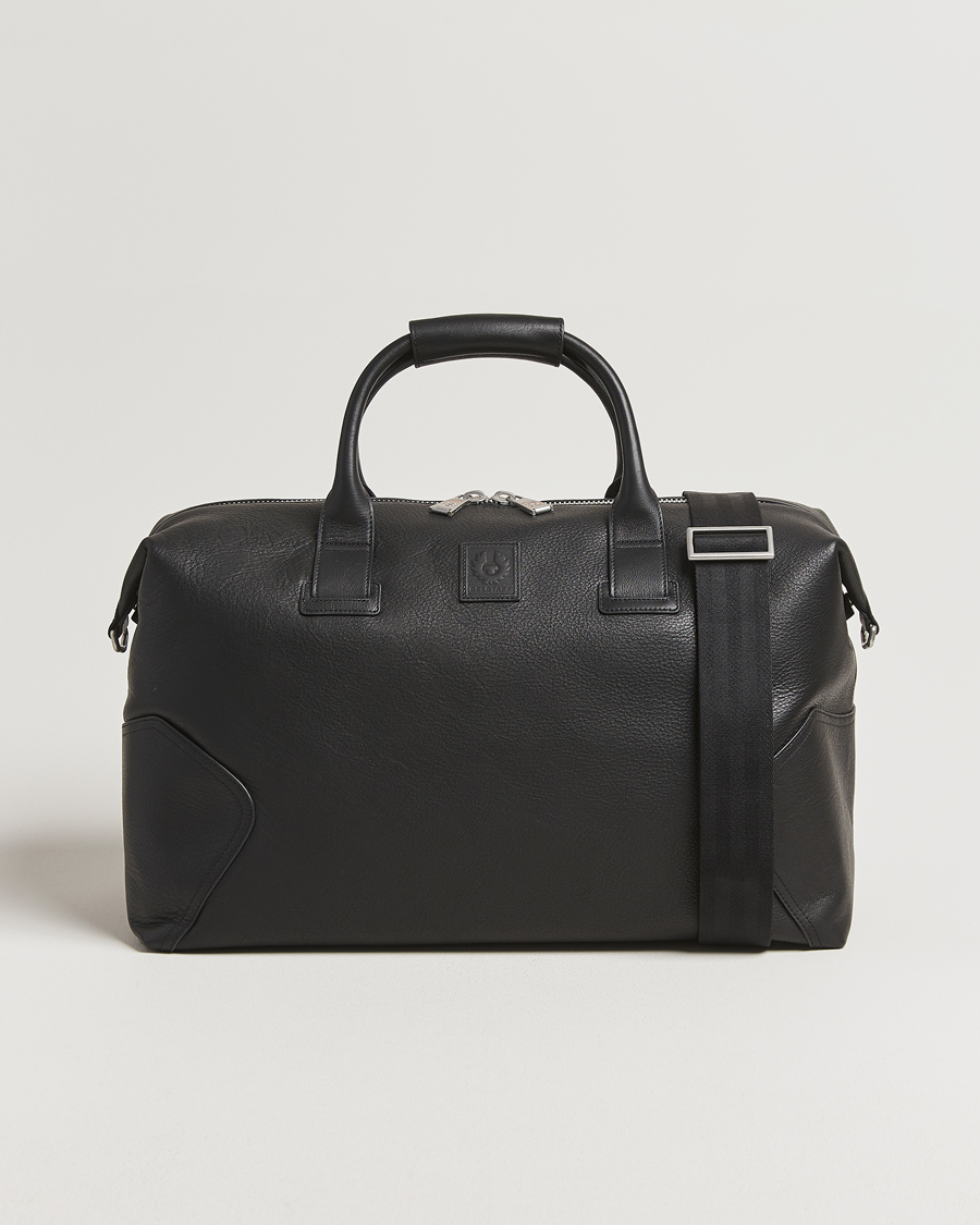Heren | Tassen | Belstaff | Ronson Leather Weekender Bag Black