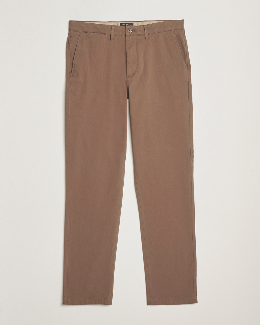 Heren | Broeken | Dockers | Cotton Slim Chino Chocolate Chip