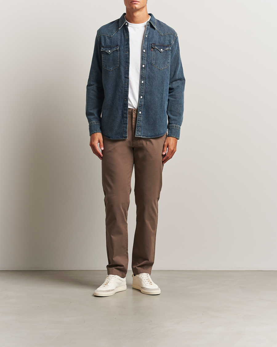 Heren | Broeken | Dockers | Cotton Slim Chino Chocolate Chip