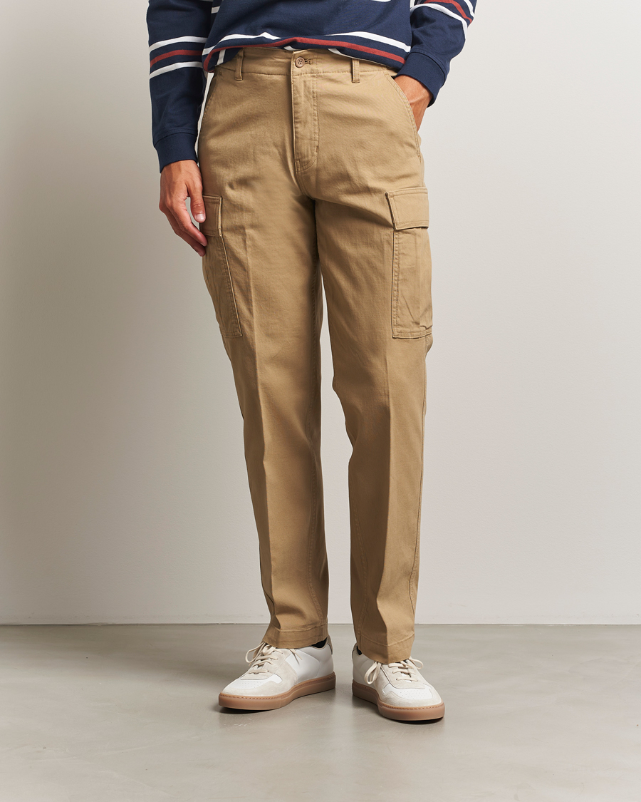 Heren | Broeken | Dockers | Straight Cargo Pants Harvest Gold