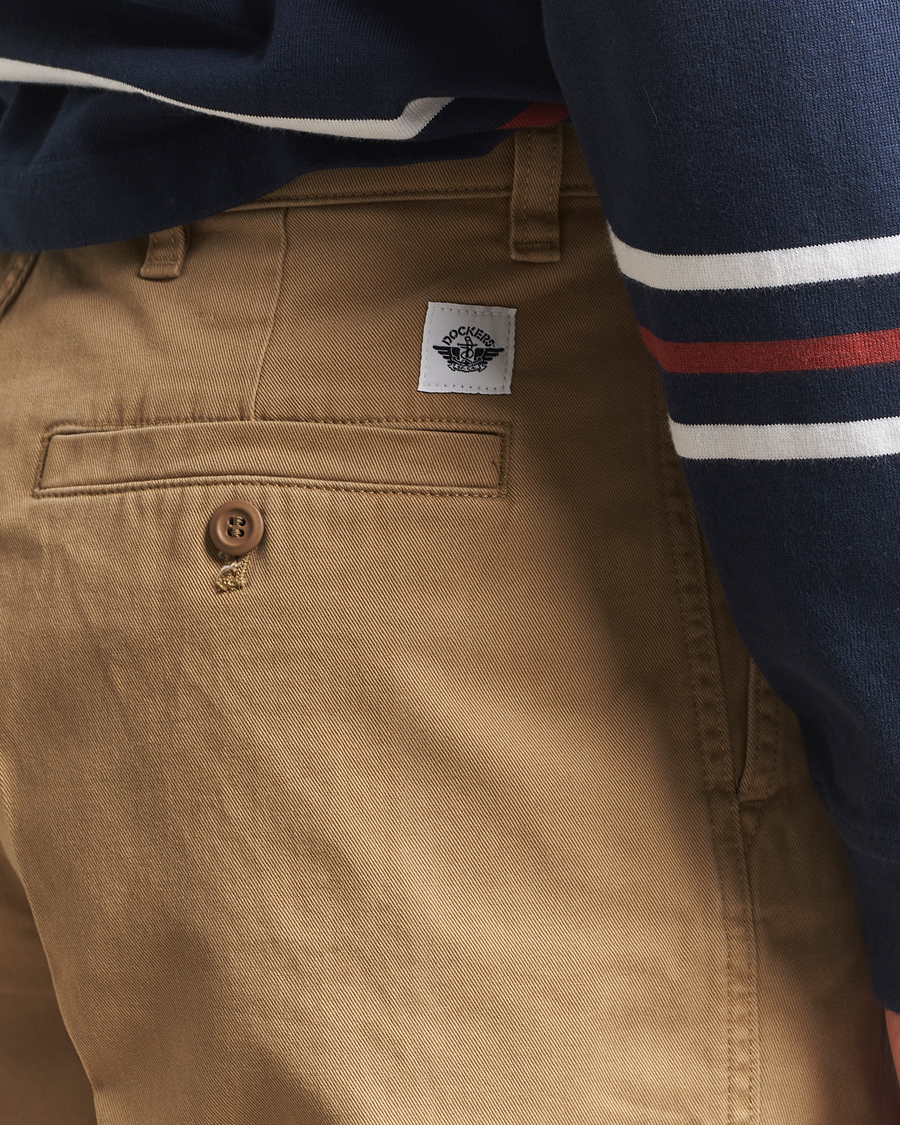 Heren | Broeken | Dockers | Original Pleated Chino Loose Harvest Gold
