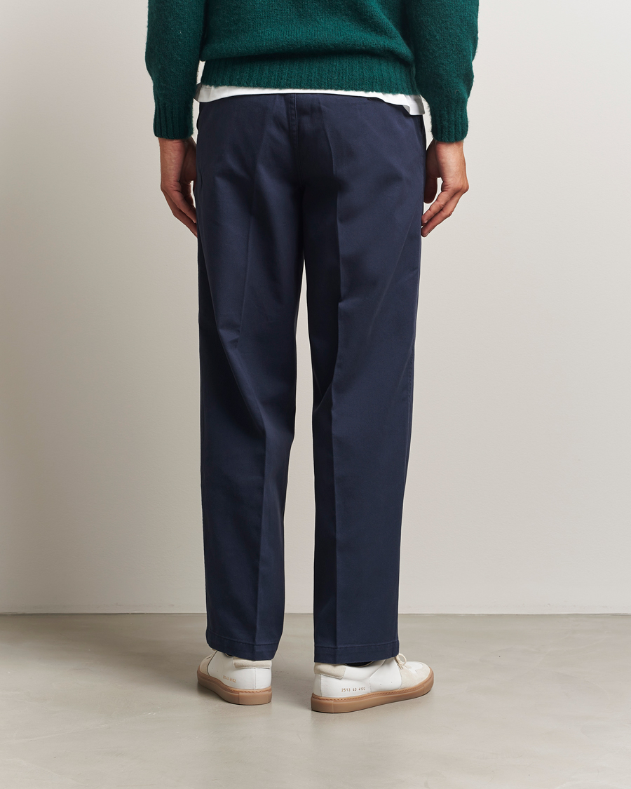 Heren | Broeken | Dockers | Original Pleated Chino Loose Navy