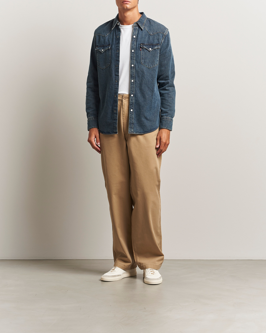 Heren | Broeken | Dockers | Alpha Chino Loose Harvest Gold