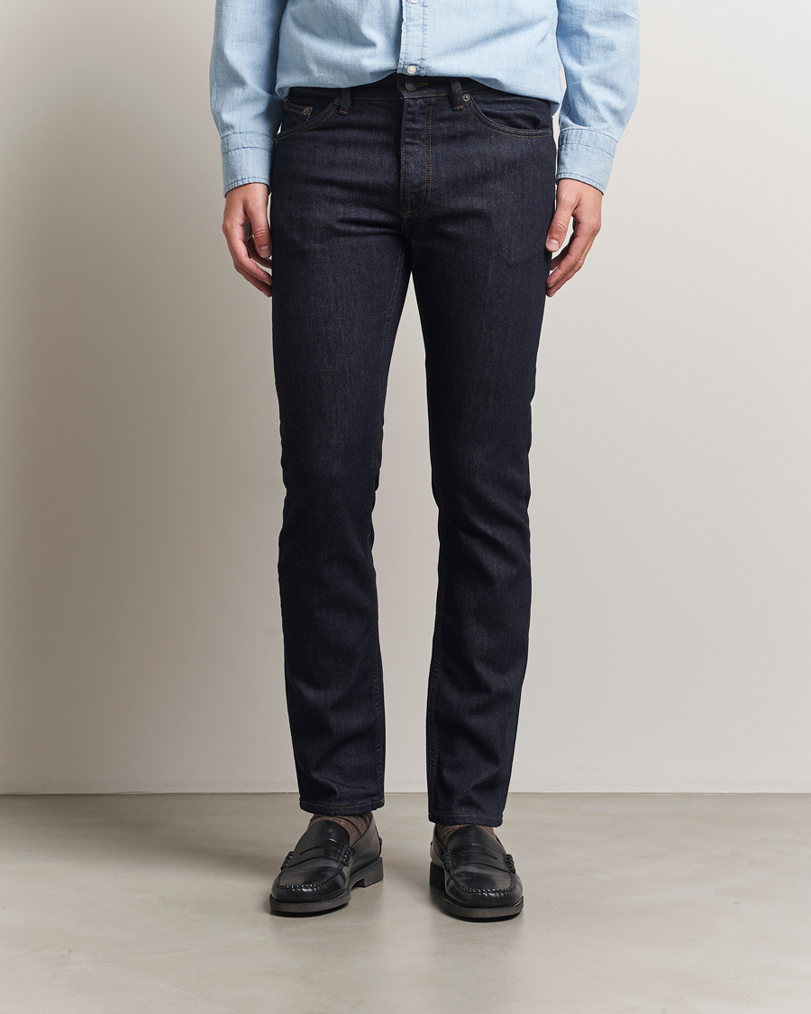 Heren | Jeans | GANT | Regular Fit Jeans Dark Blue