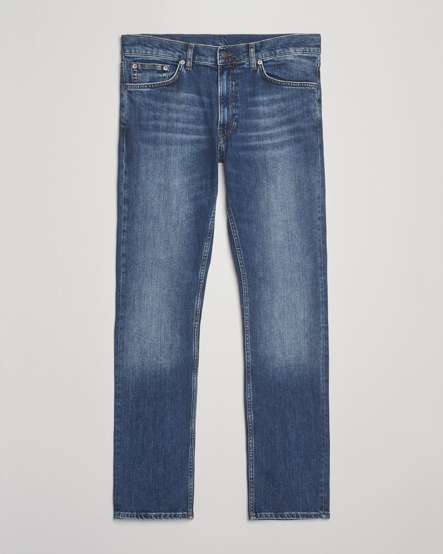 Heren | Jeans | GANT | Regular Fit Jeans Mid Blue Vintage