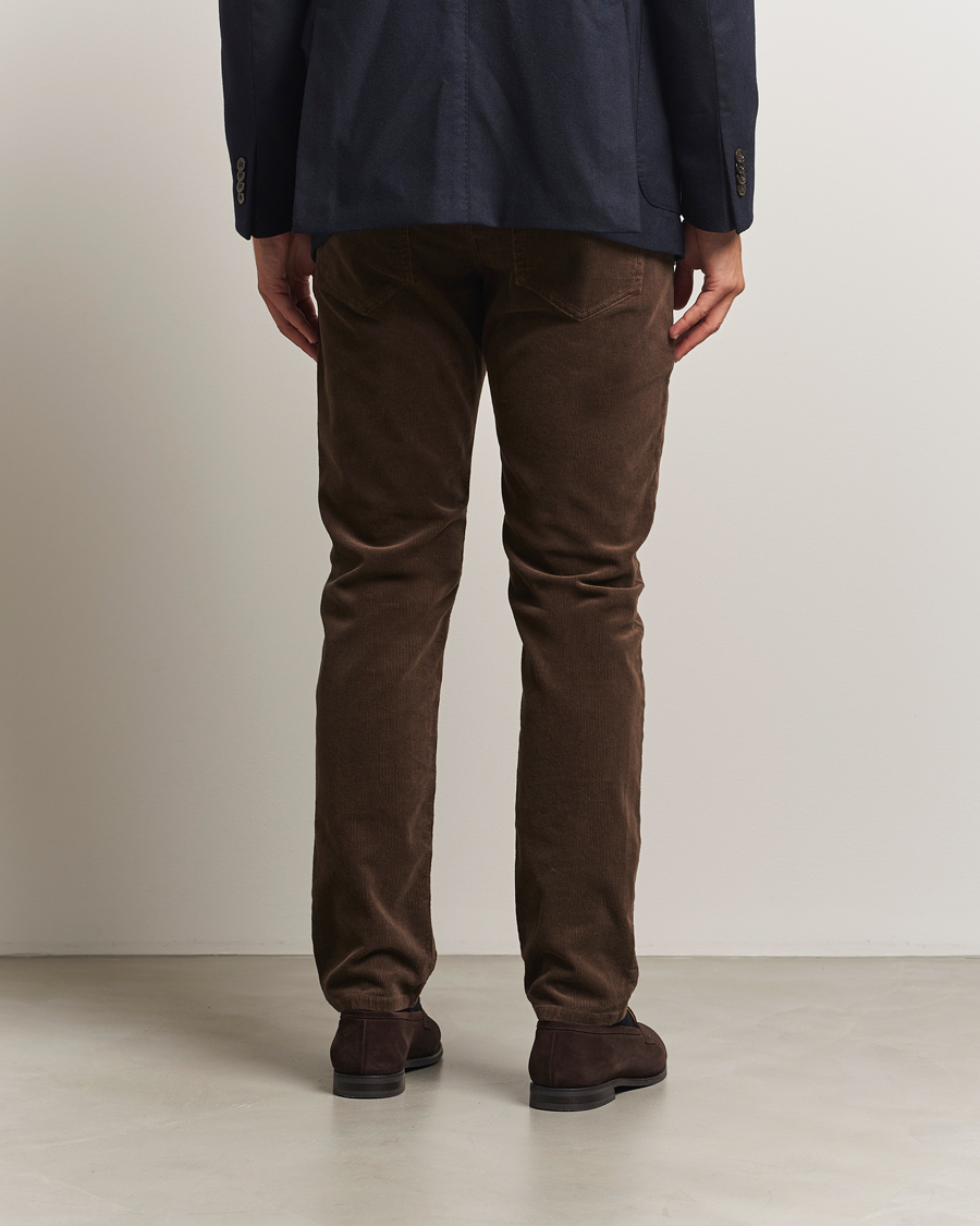 Heren | Broeken | GANT | Cord 5-Pocket Jeans Rich Brown