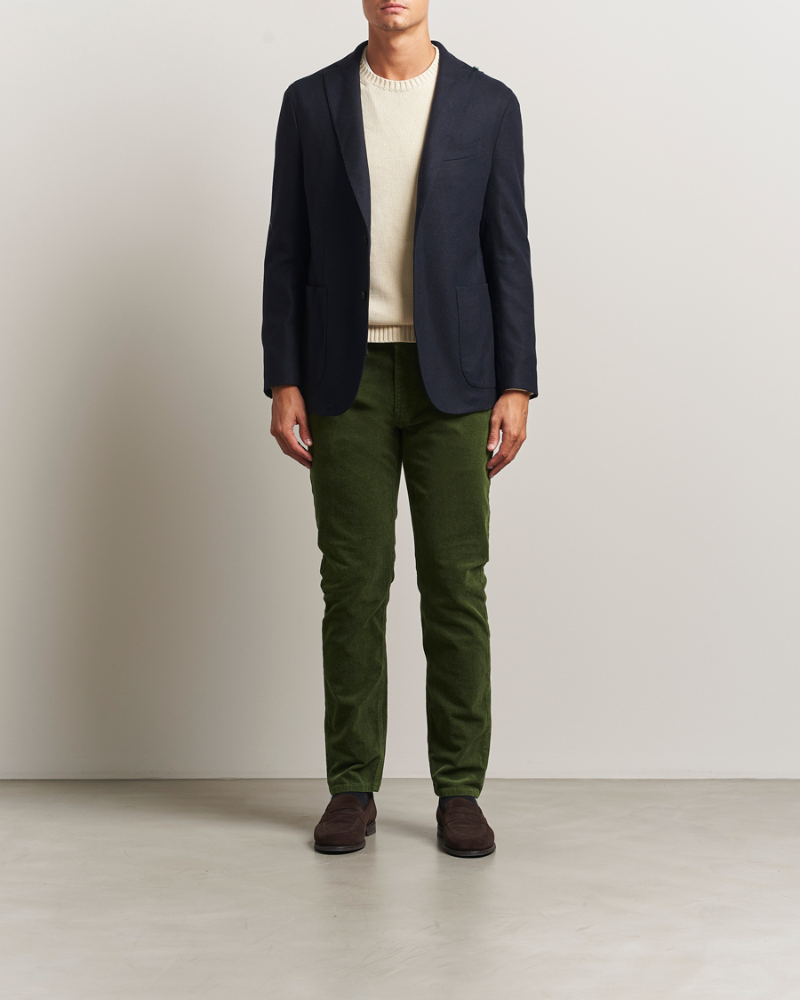 Heren | Broeken | GANT | Cord 5-Pocket Jeans Country Green