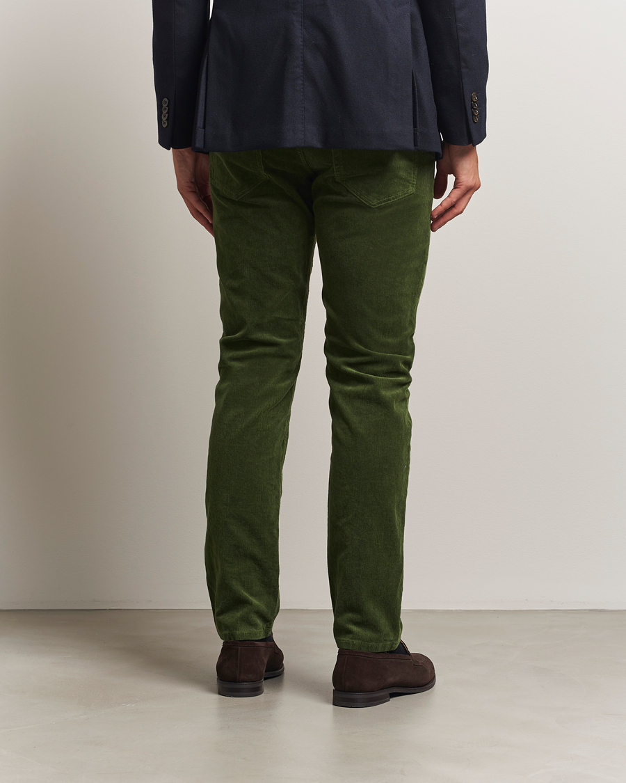 Heren | Broeken | GANT | Cord 5-Pocket Jeans Country Green