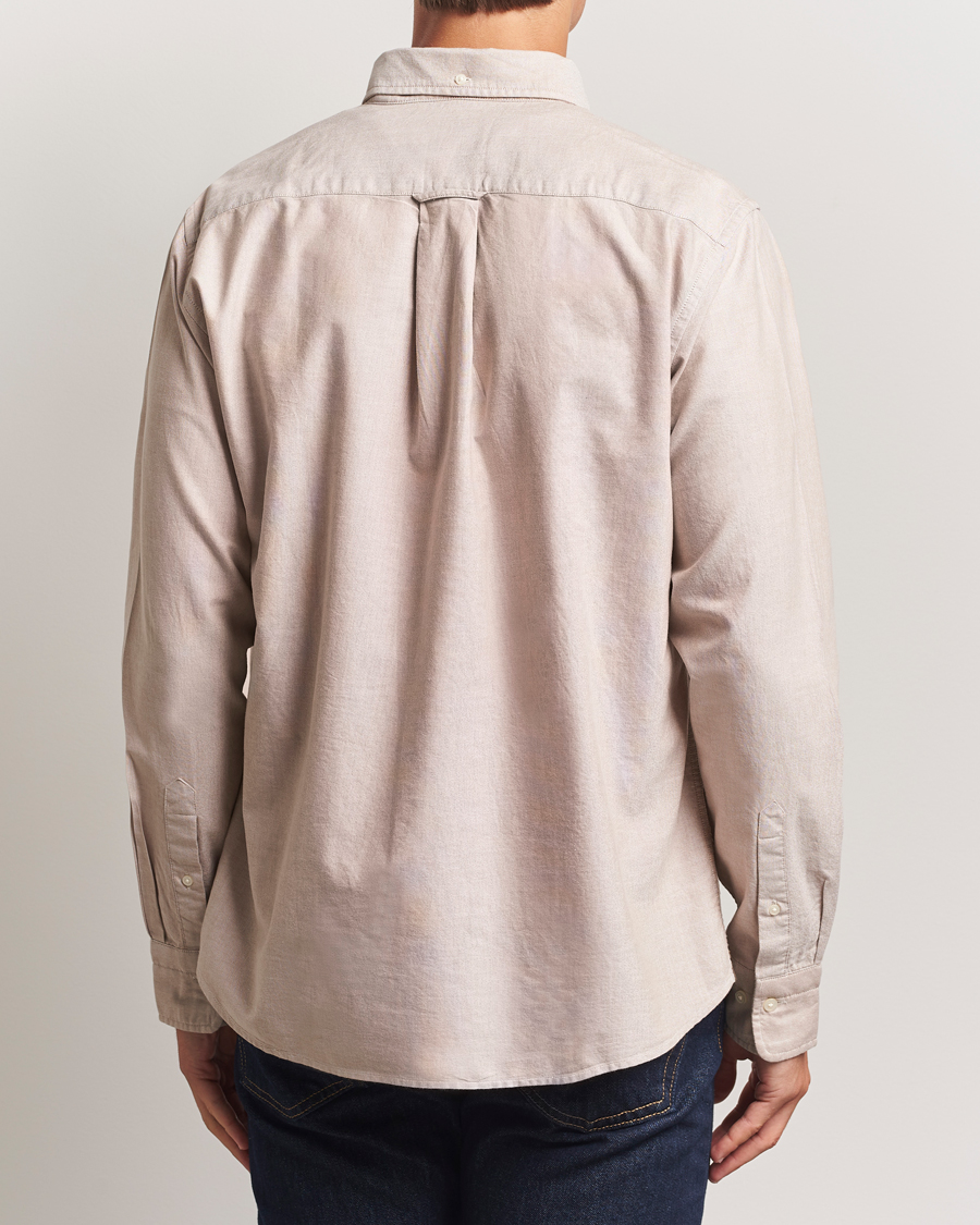 Heren | Overhemden | GANT | Regluar Fit Classic Oxford Shirt Warm Khaki