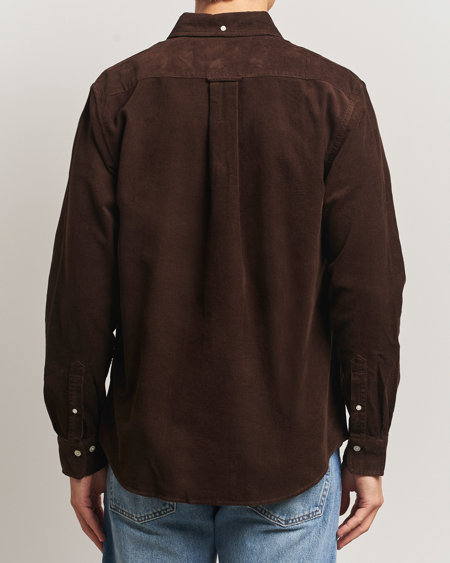 Heren | Overhemden | GANT | Regular Fit Corduroy Shirt Rich Brown