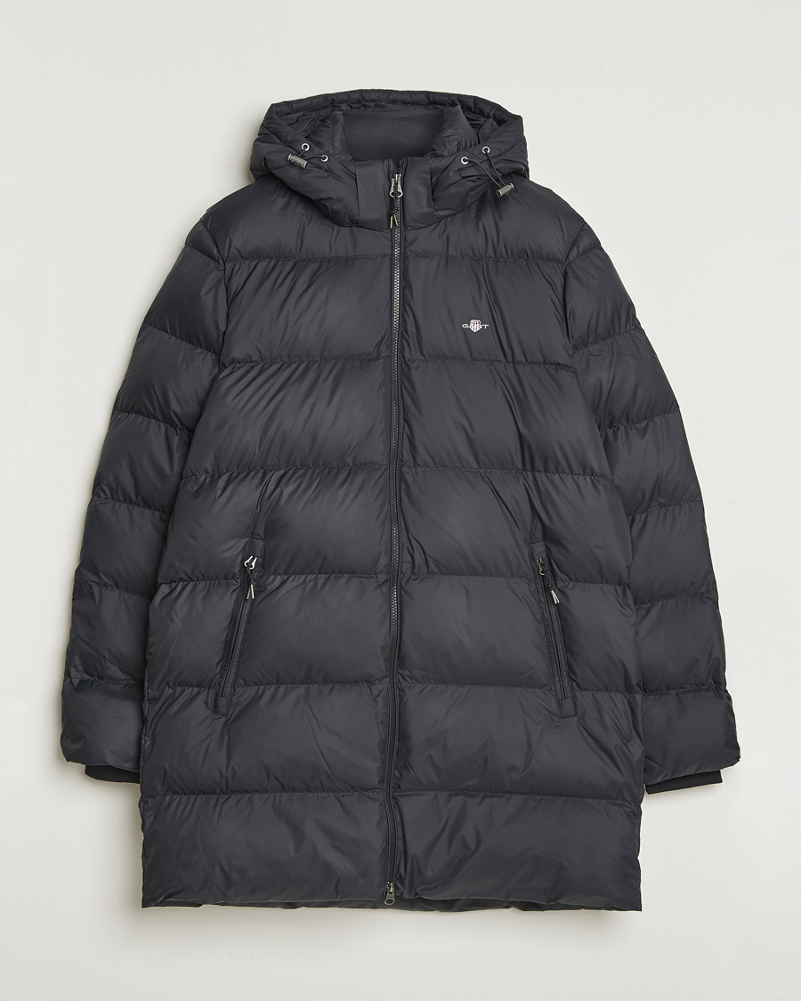 Heren | Jassen | GANT | The Active Cloud Mid Length Jacket Black