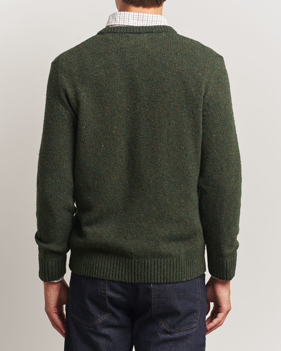 Heren | Truien | GANT | Neps Wool Crew Neck Country Green