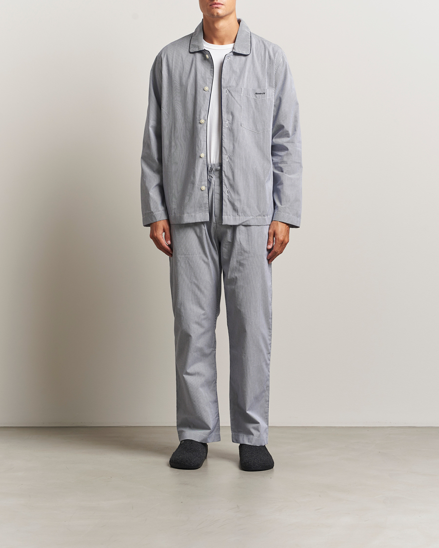 Heren | Pyjama's en gewaden | GANT | Striped Pyjama Set Persian Blue