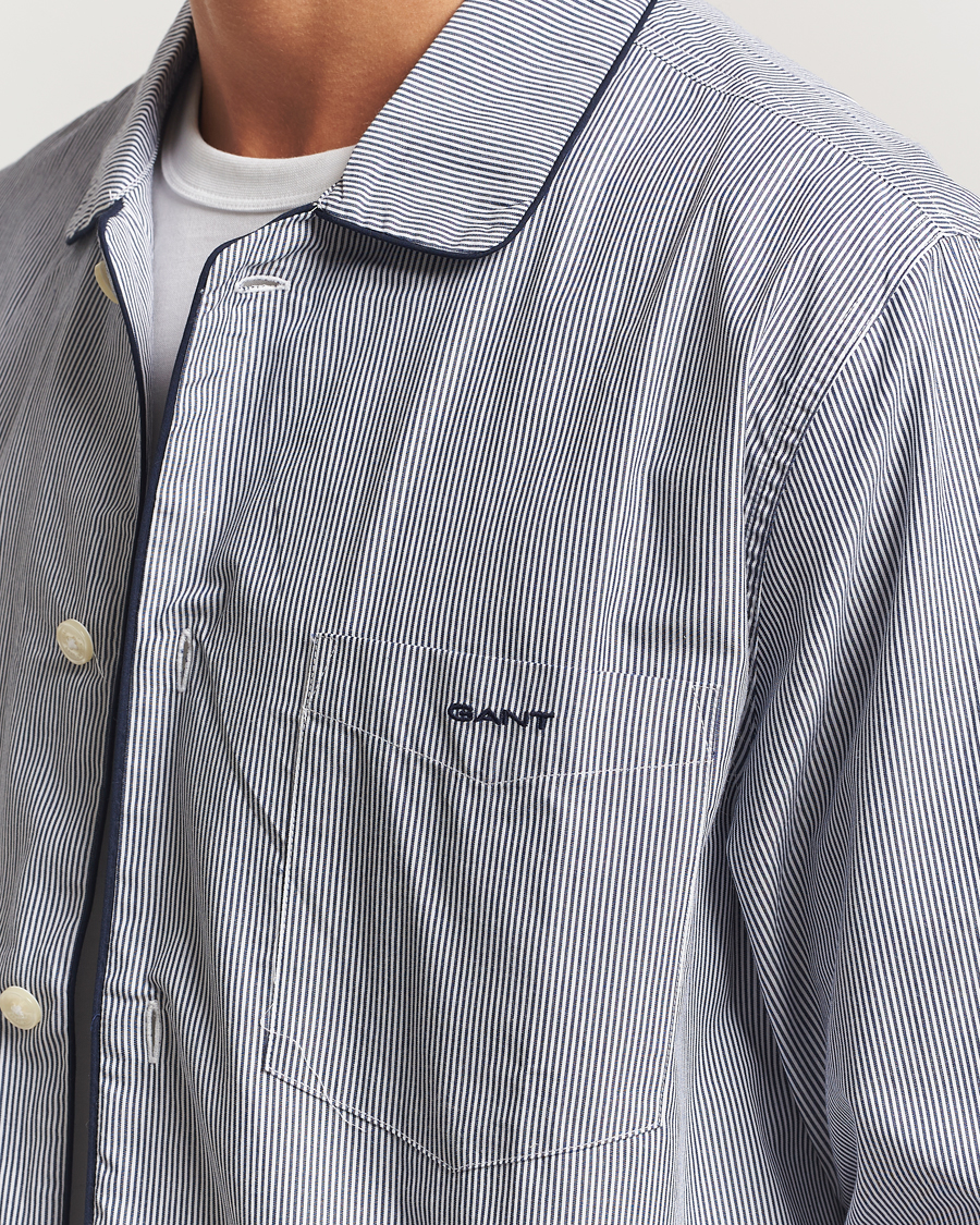 Heren | Pyjama's en gewaden | GANT | Striped Pyjama Set Persian Blue