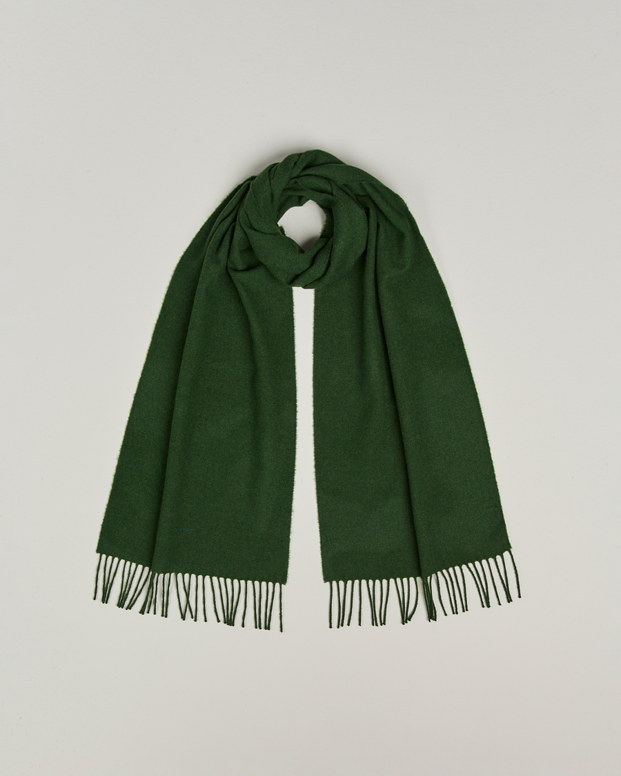 Heren | Sjaals | GANT | Wool Scarf Country Green