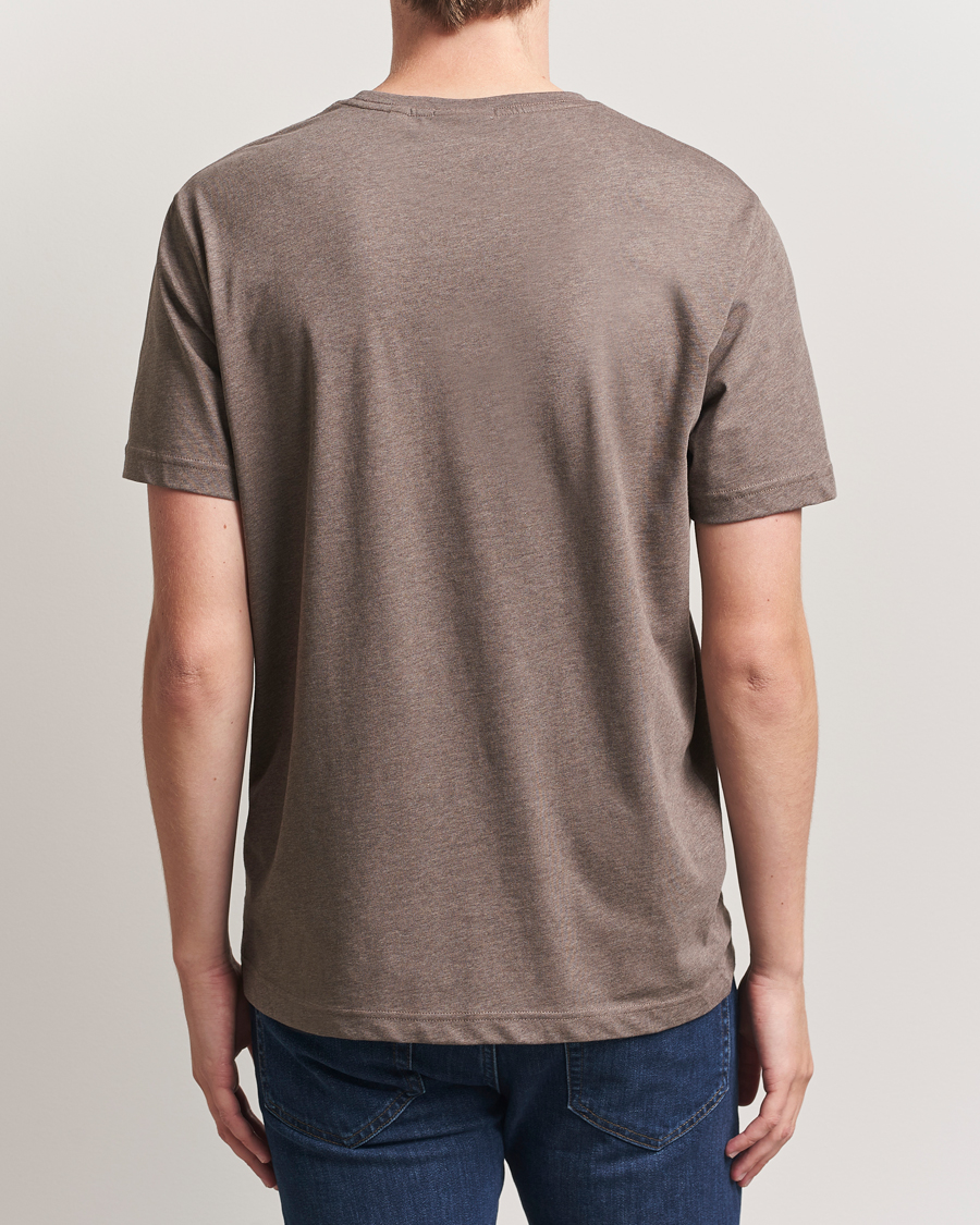 Heren | T-shirts | GANT | The Original T-Shirt Seawood Melange