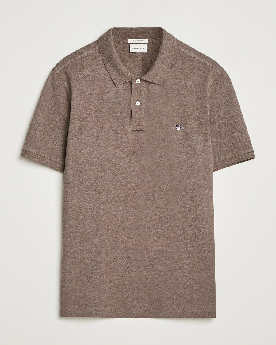 Heren | Polo's | GANT | The Original Polo Seawood Melange